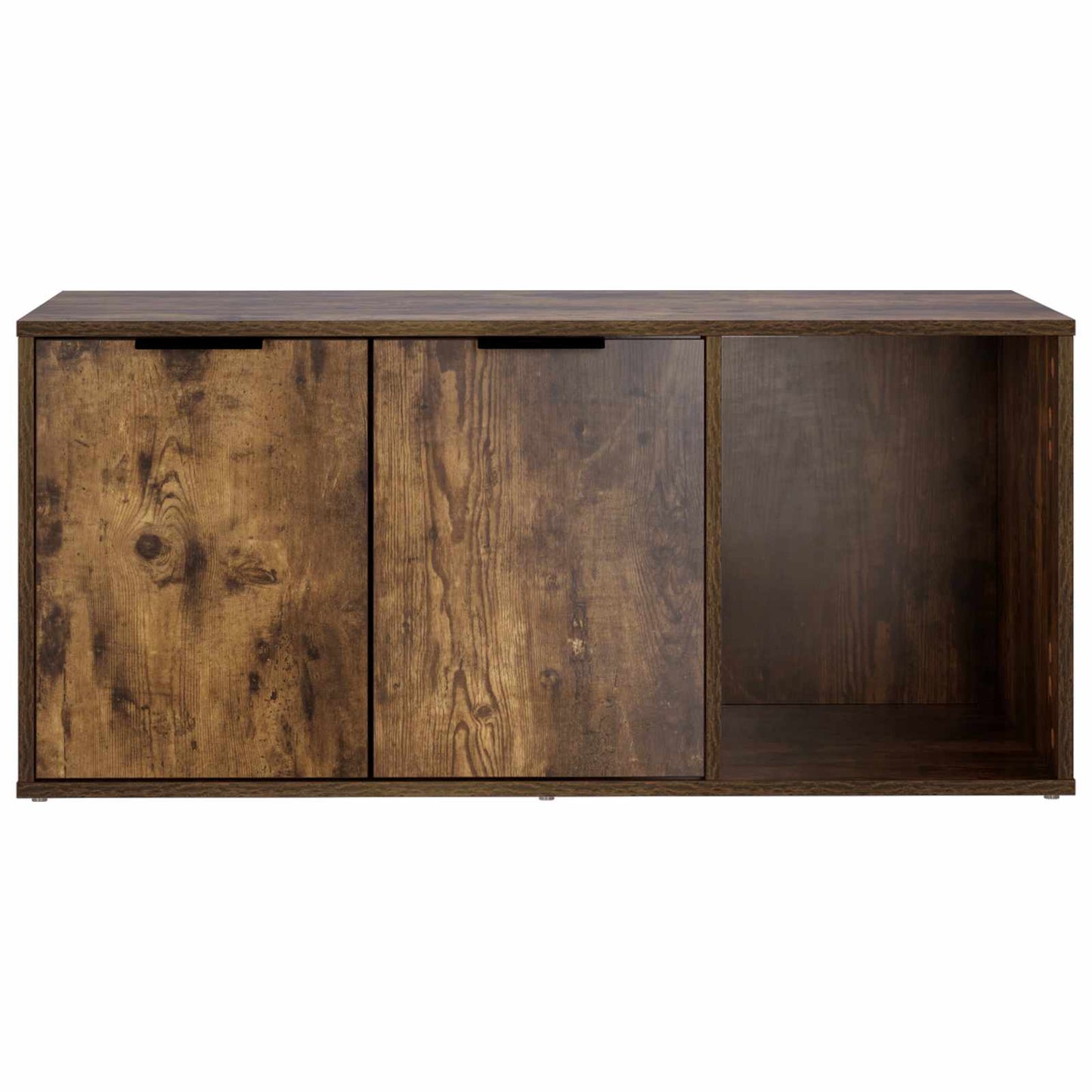 Kattenkrat meubel Gerookt eiken 100 x 49 x 45 cm Bewerkt hout