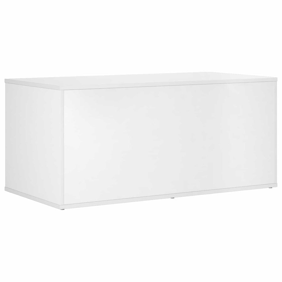 Kattenkrat meubel Wit 100 x 49 x 45 cm Bewerkt hout