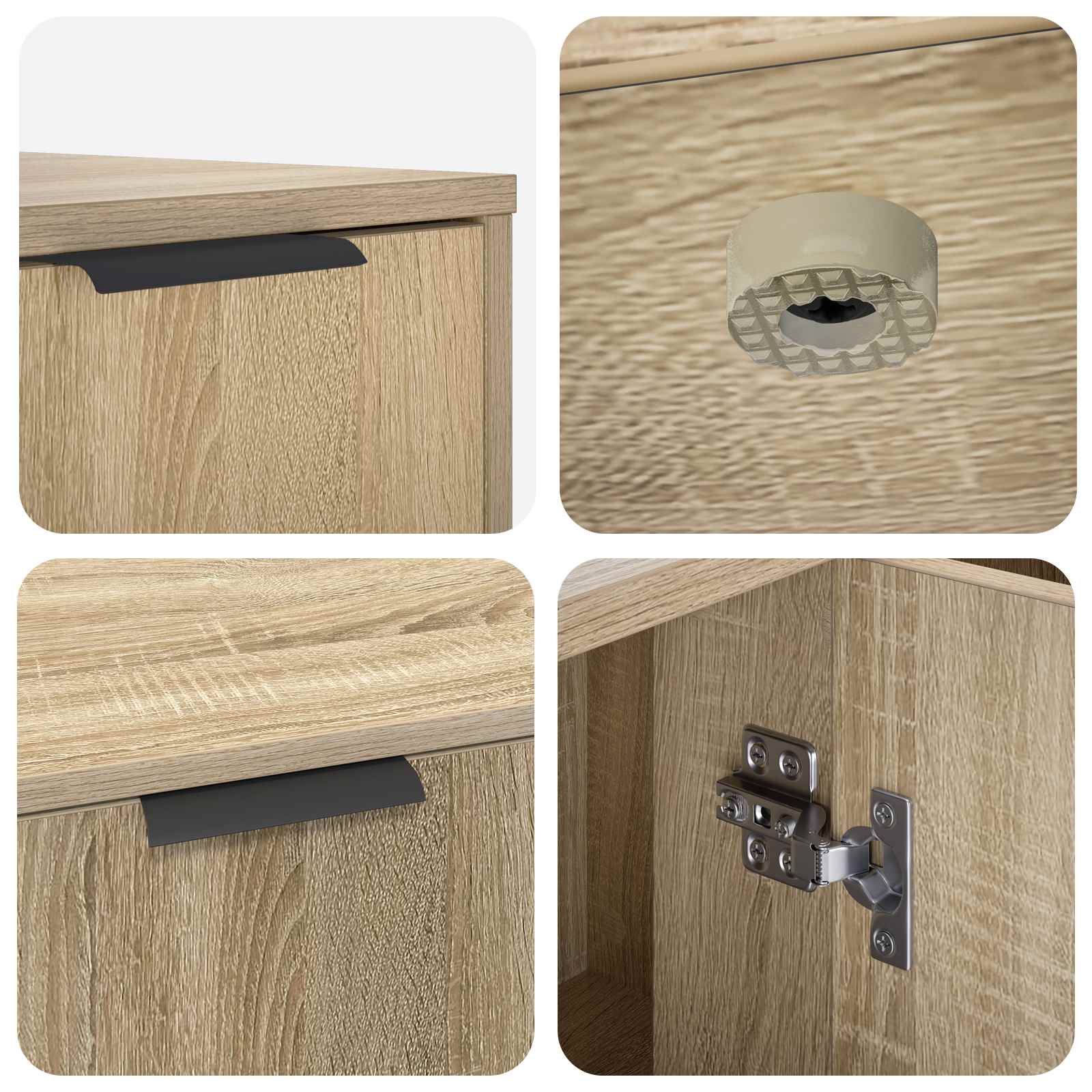 Kattenkrat meubel Sonoma Eiken 100 x 49 x 45 cm Bewerkt hout