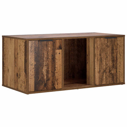 Kattenkrat meubel Oud hout 100 x 49 x 45 cm Bewerkt hout