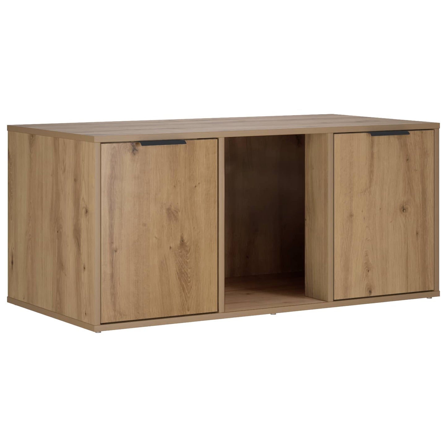Kattenkrat meubel Artisanaal eiken 100 x 49 x 45 cm