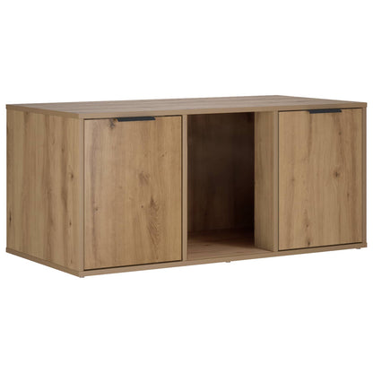 Kattenkrat meubel Artisanaal eiken 100 x 49 x 45 cm