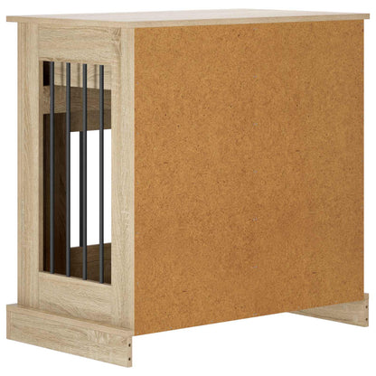 Hond Bench Meubel Sonoma Eiken 80 x 47,5 x 80 cm Bewerkt hout