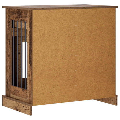 Hond Bench Meubel Oud hout 80 x 47,5 x 80 cm Bewerkt hout