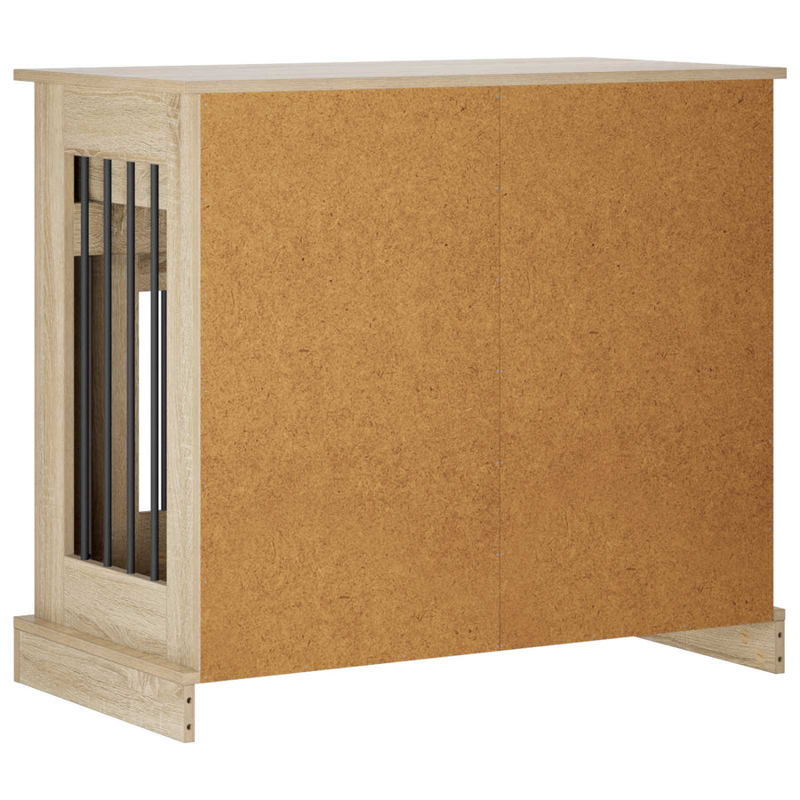 Hond Bench Meubel Sonoma Eiken 90 x 47,5 x 80 cm Bewerkt hout