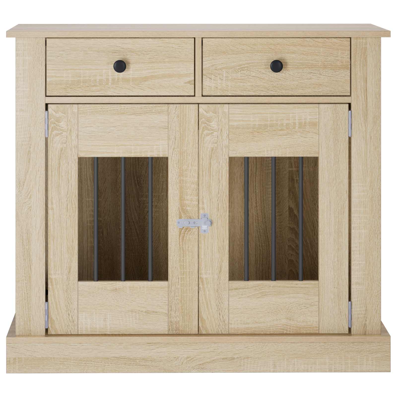 Hond Bench Meubel Sonoma Eiken 90 x 47,5 x 80 cm Bewerkt hout