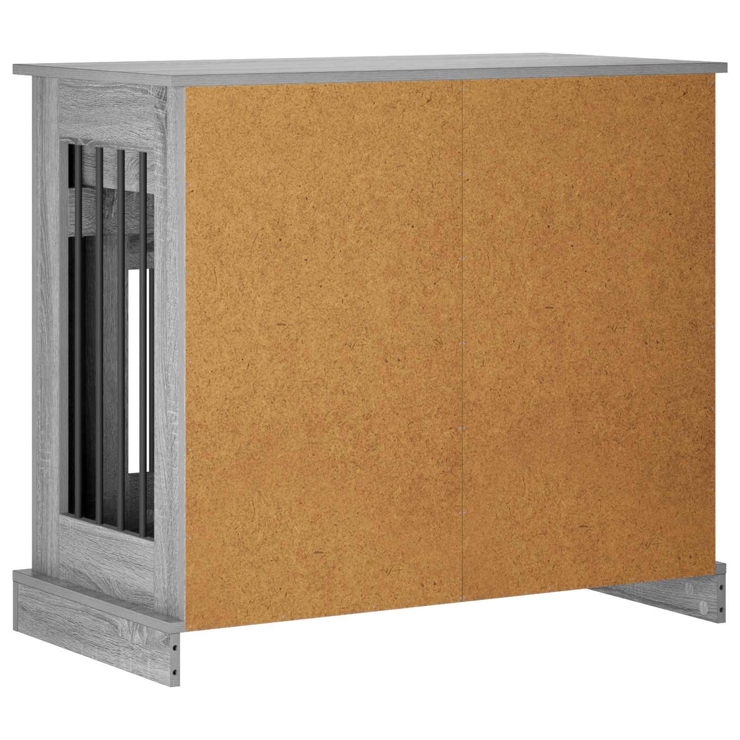 Hond Bench Meubel Grijs Sonoma 90 x 47,5 x 80 cm Bewerkt hout