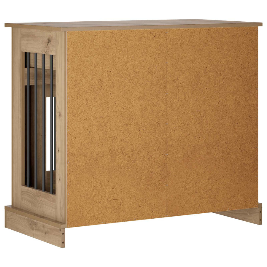 Hond Bench Meubel Artisanaal eiken 90 x 47,5 x 80 cm
