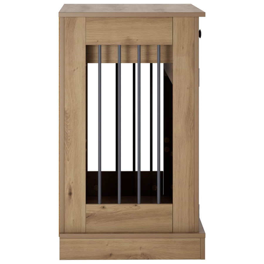 Hond Bench Meubel Artisanaal eiken 90 x 47,5 x 80 cm