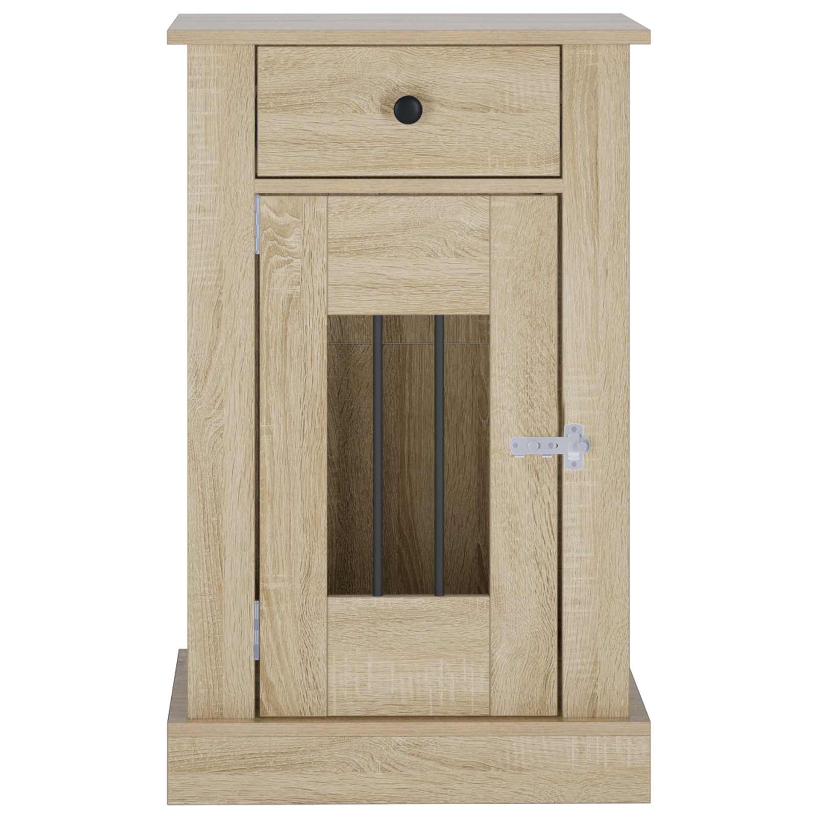 Hond Bench Meubel Sonoma Eiken 50 x 47,5 x 80 cm Bewerkt hout