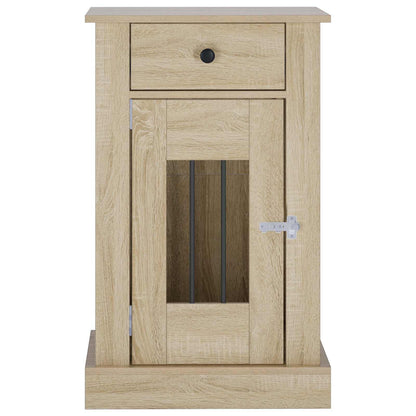 Hond Bench Meubel Sonoma Eiken 50 x 47,5 x 80 cm Bewerkt hout