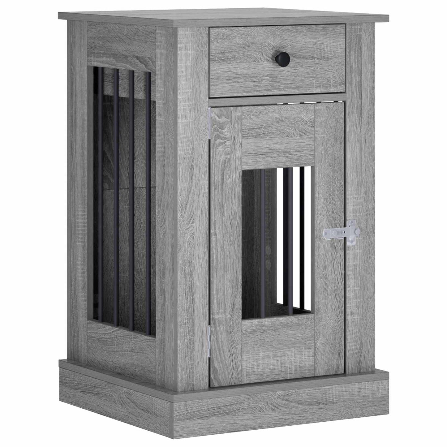Hond Bench Meubel Grijs Sonoma 50 x 47,5 x 80 cm Bewerkt hout