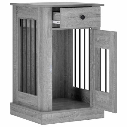 Hond Bench Meubel Grijs Sonoma 50 x 47,5 x 80 cm Bewerkt hout
