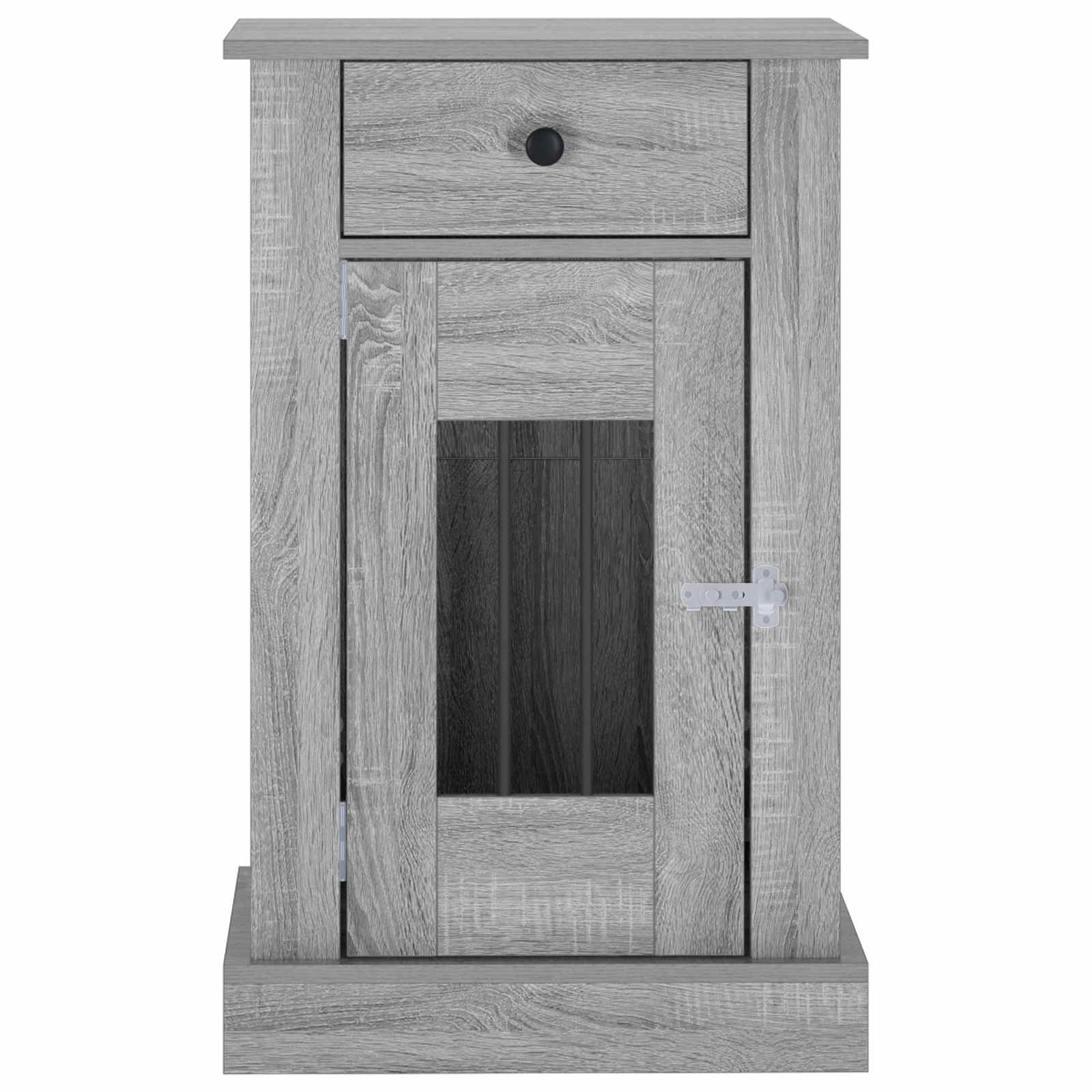 Hond Bench Meubel Grijs Sonoma 50 x 47,5 x 80 cm Bewerkt hout
