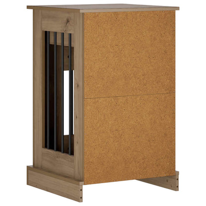Hond Bench Meubel Artisanaal eiken 50 x 47,5 x 80 cm