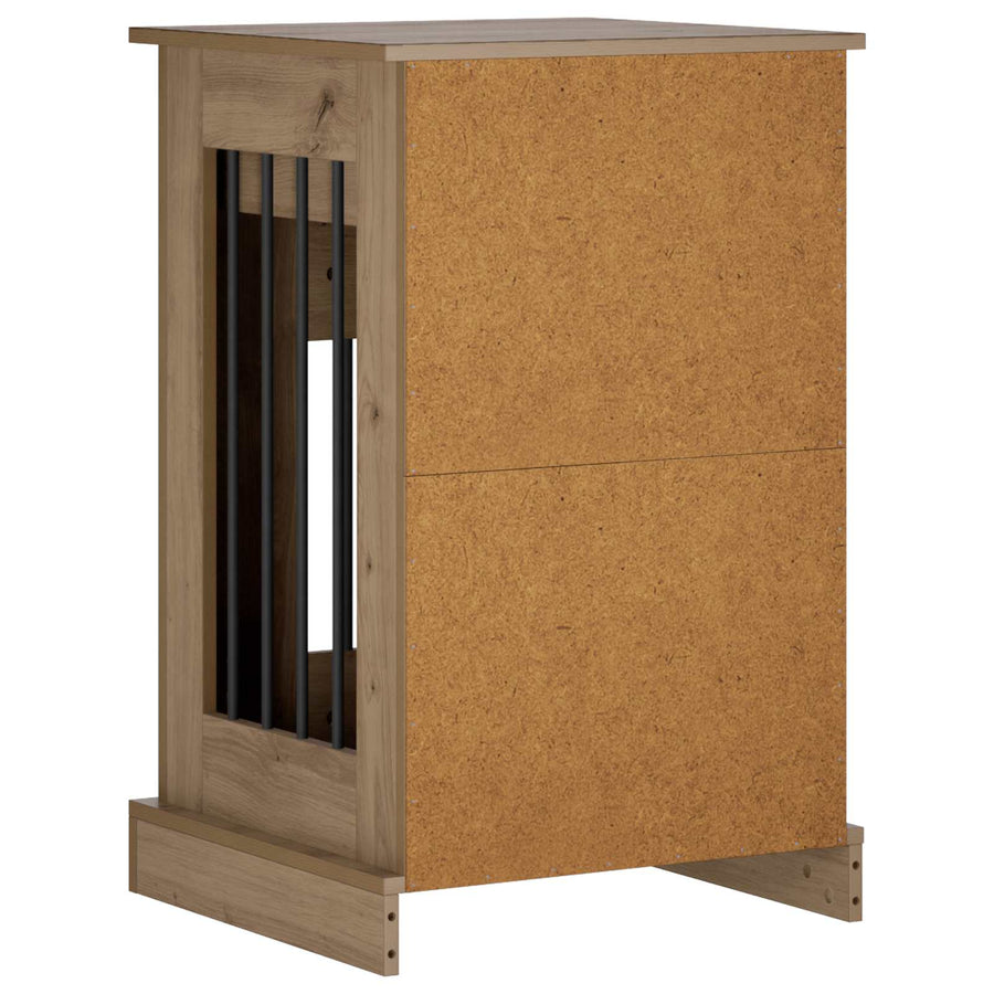 Hond Bench Meubel Artisanaal eiken 50 x 47,5 x 80 cm