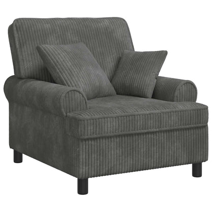 XL fauteuil met kussens Lichtgrijs 1,5 Lijnen Stof