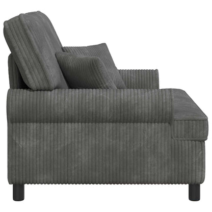 XXL fauteuil met kussens Lichtgrijs 1,5 Lijnen Stof