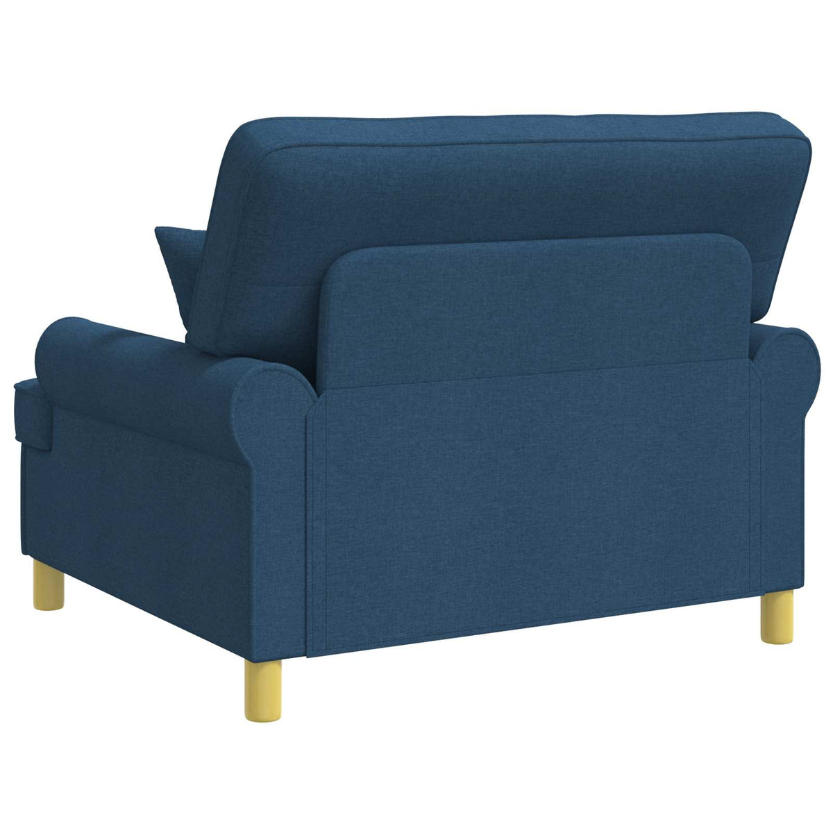 Fauteuil met kussens Blauw Stof