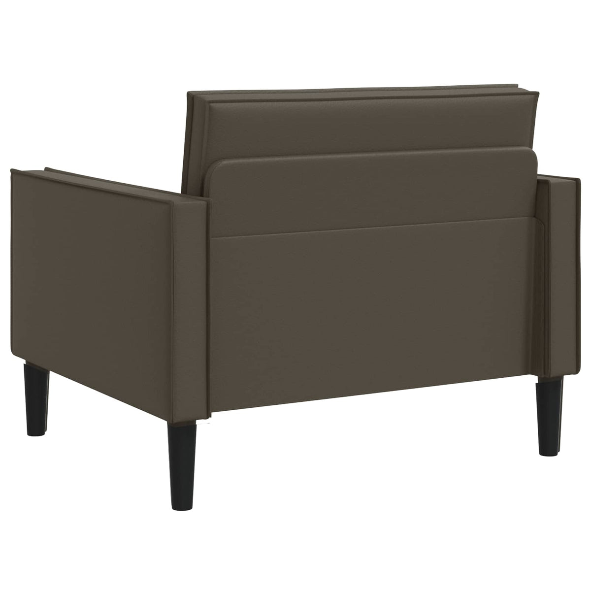 XL fauteuil Bruin Kunstleer