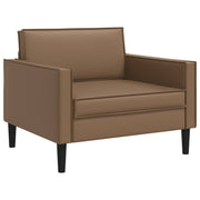 Fauteuil XL 105x84x91 cm cappuccino kunstleer