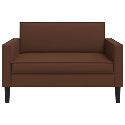 XXL fauteuil Bruin Kunstleer