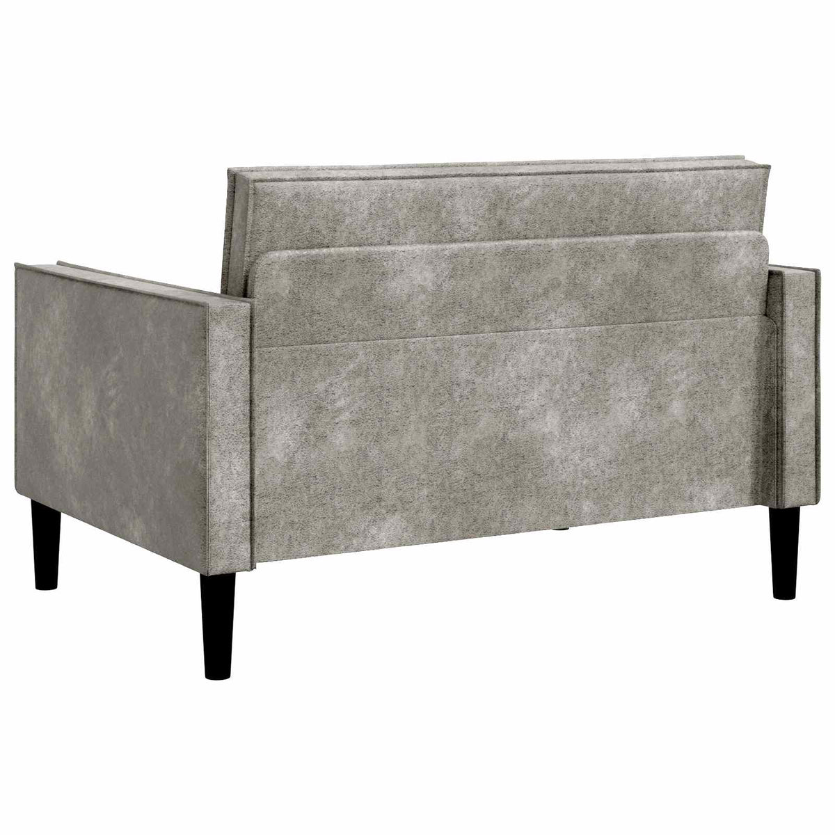 XXL fauteuil Lichtgrijs Nep Suede Leer