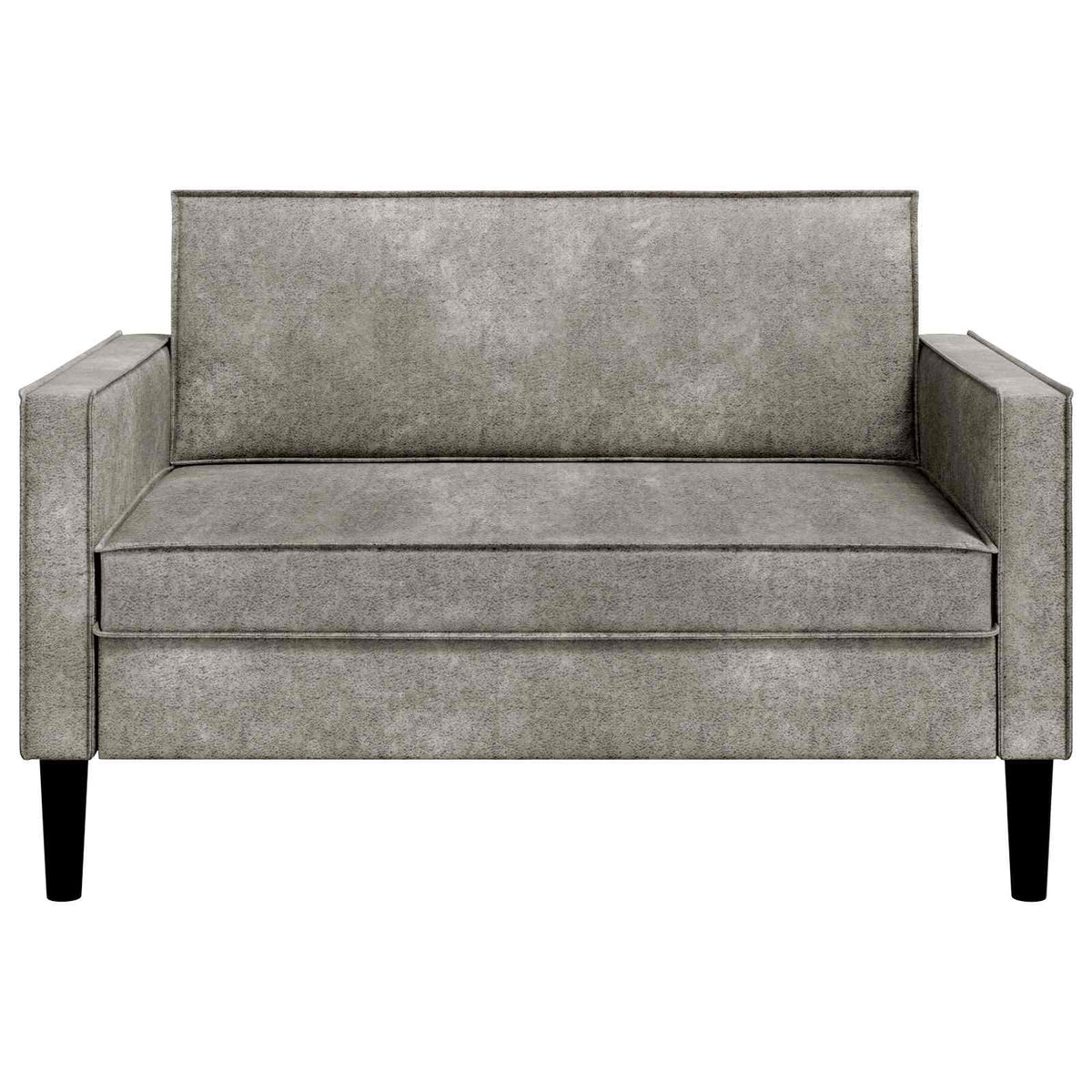 XXL fauteuil Lichtgrijs Nep Suede Leer
