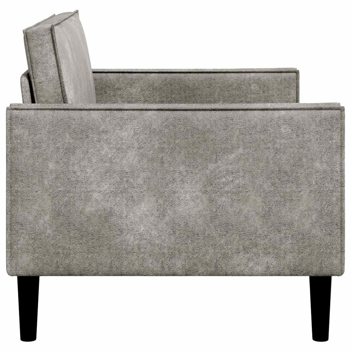 XXL fauteuil Lichtgrijs Nep Suede Leer