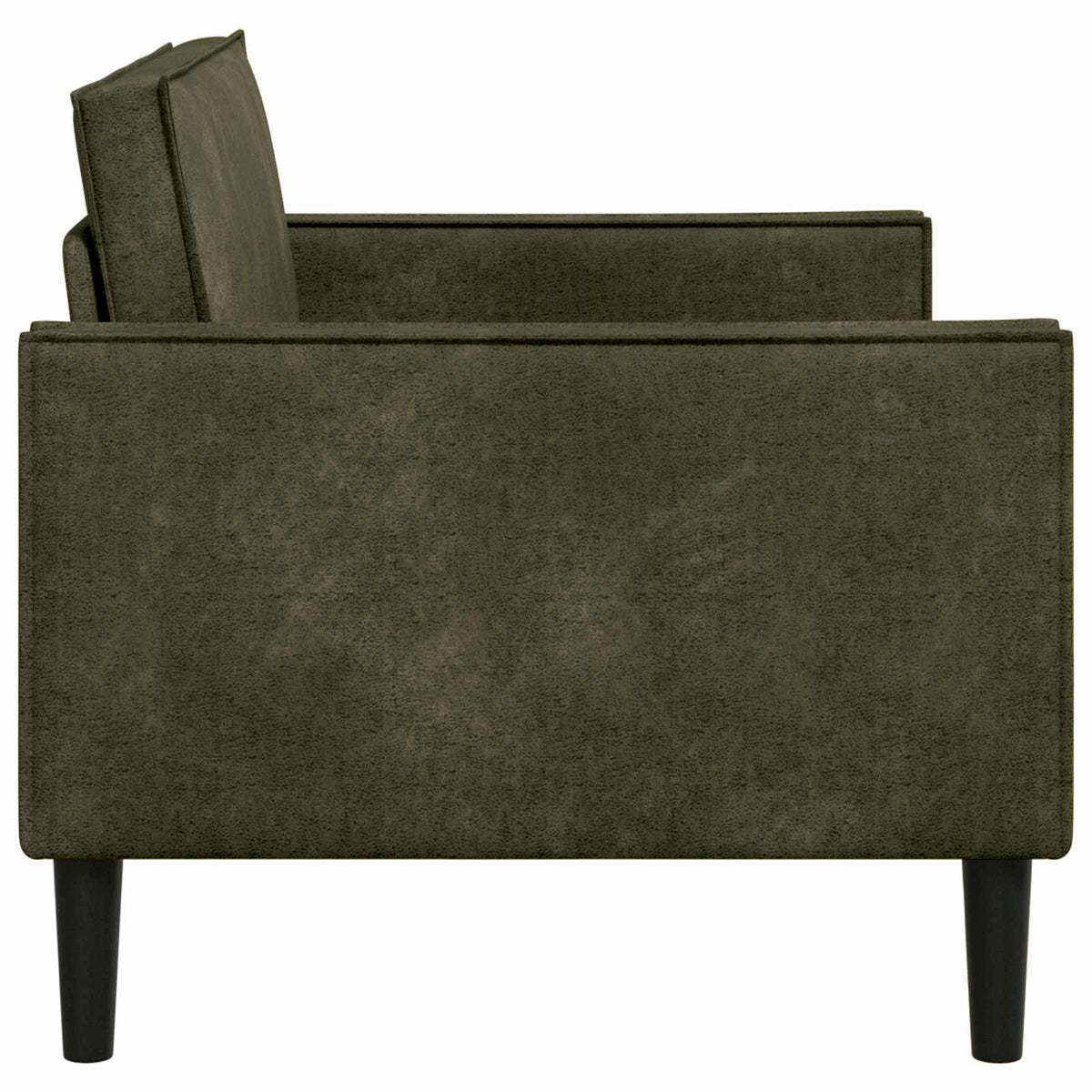 XXL fauteuil Legergroen Nep Suede Leer