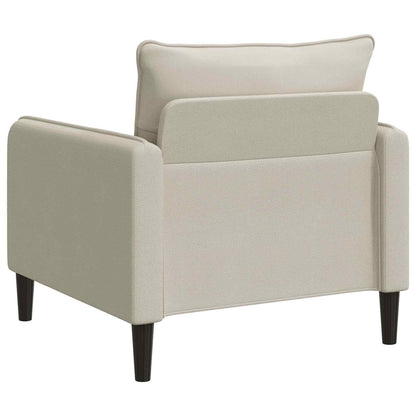 XL fauteuil Havermout fluweel
