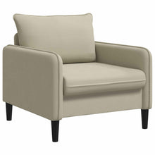 XL fauteuil Zand fluweel