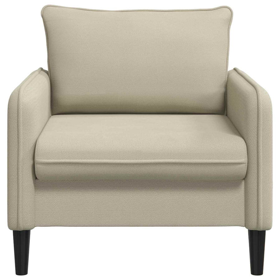 XL fauteuil Zand fluweel