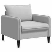 Fauteuil XL lichtgrijs 88x84x89 cm