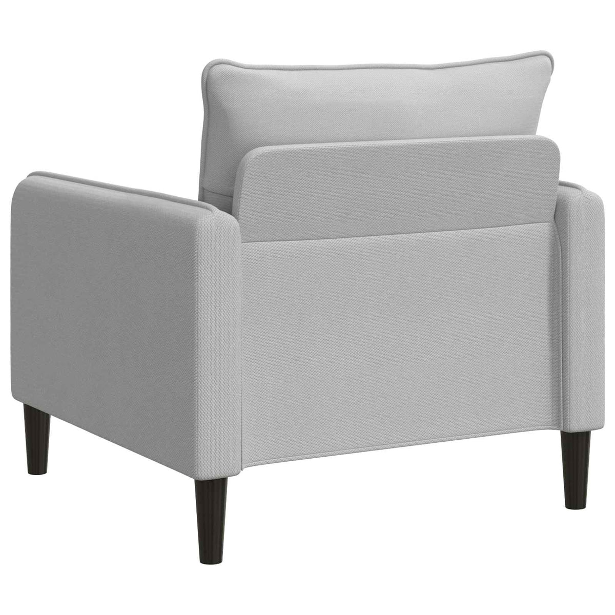 XL fauteuil Lichtgrijs fluweel