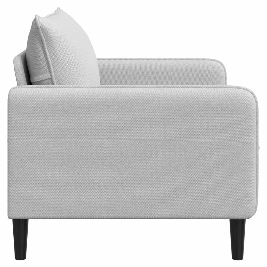 XL fauteuil Lichtgrijs fluweel