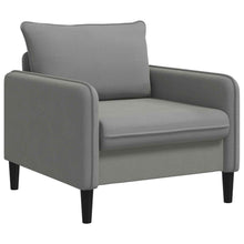XL fauteuil Donkergrijs fluweel