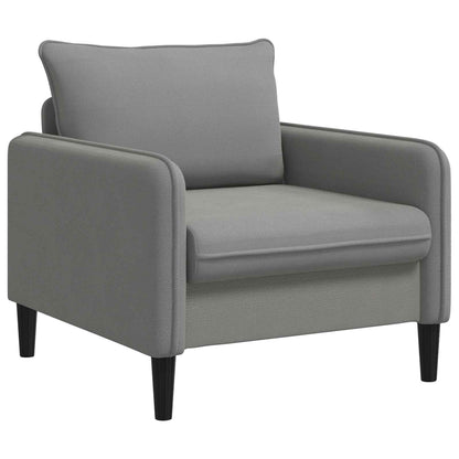 XL fauteuil Donkergrijs fluweel