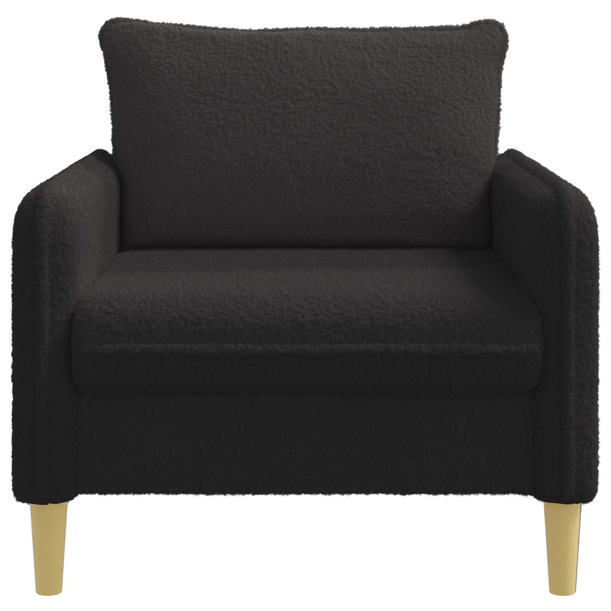 XL fauteuil Zwart Bouclé