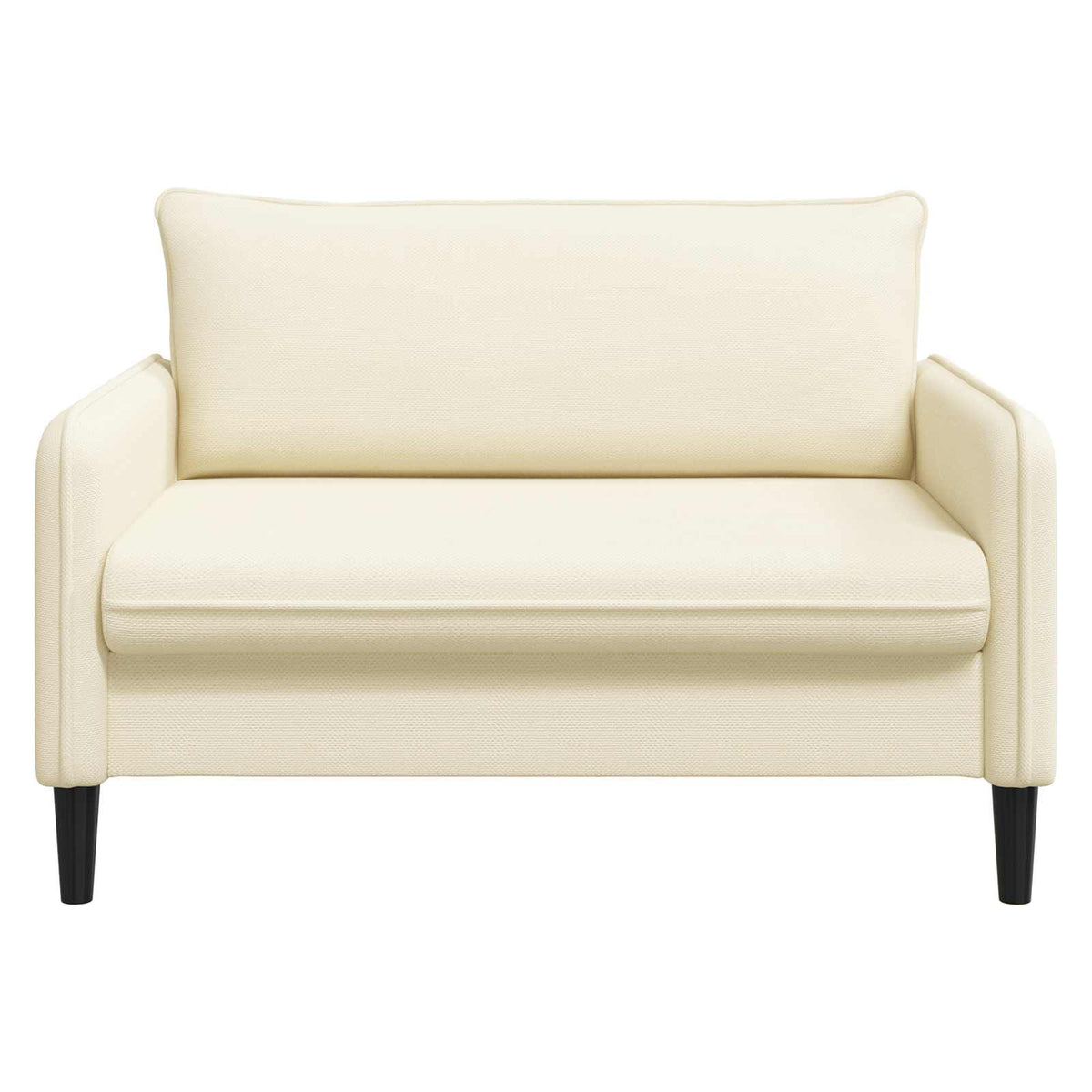 XXL fauteuil Crèmekleurig fluweel