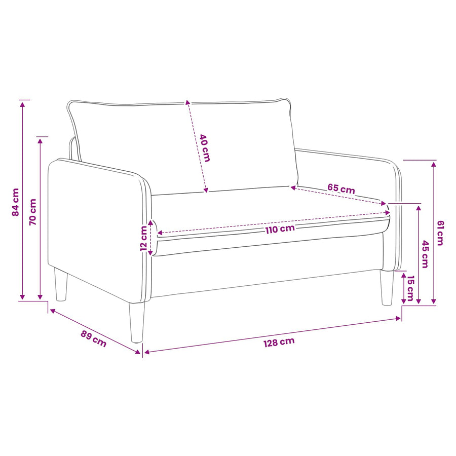 XXL fauteuil Crèmekleurig fluweel
