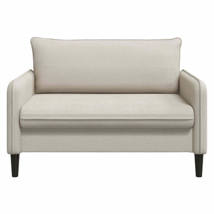 XXL fauteuil Beige fluweel