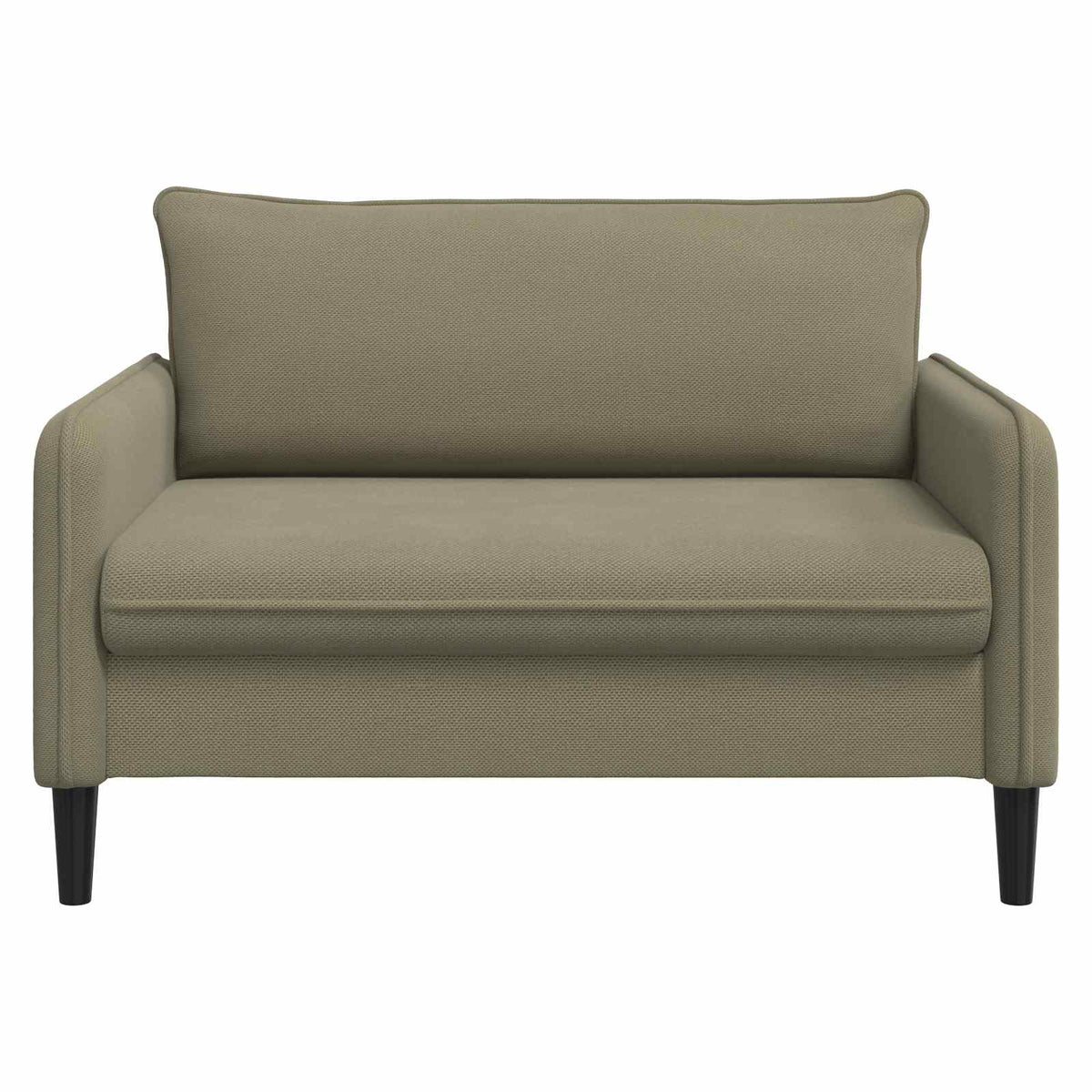 XXL fauteuil Kaki fluweel