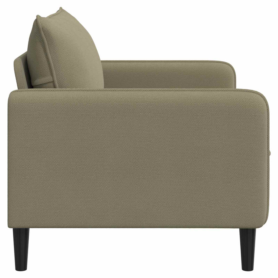 XXL fauteuil Kaki fluweel
