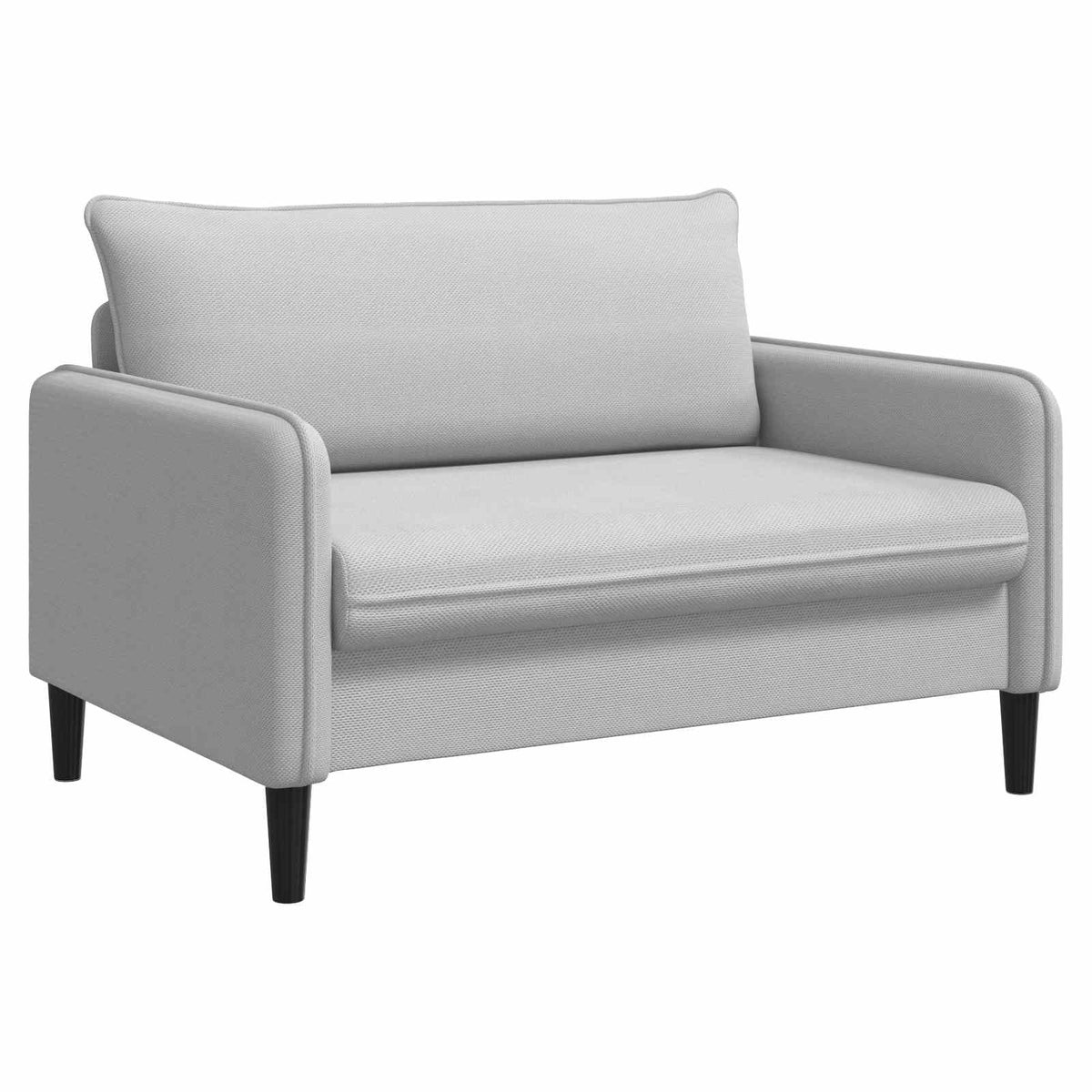 XXL fauteuil Lichtgrijs fluweel