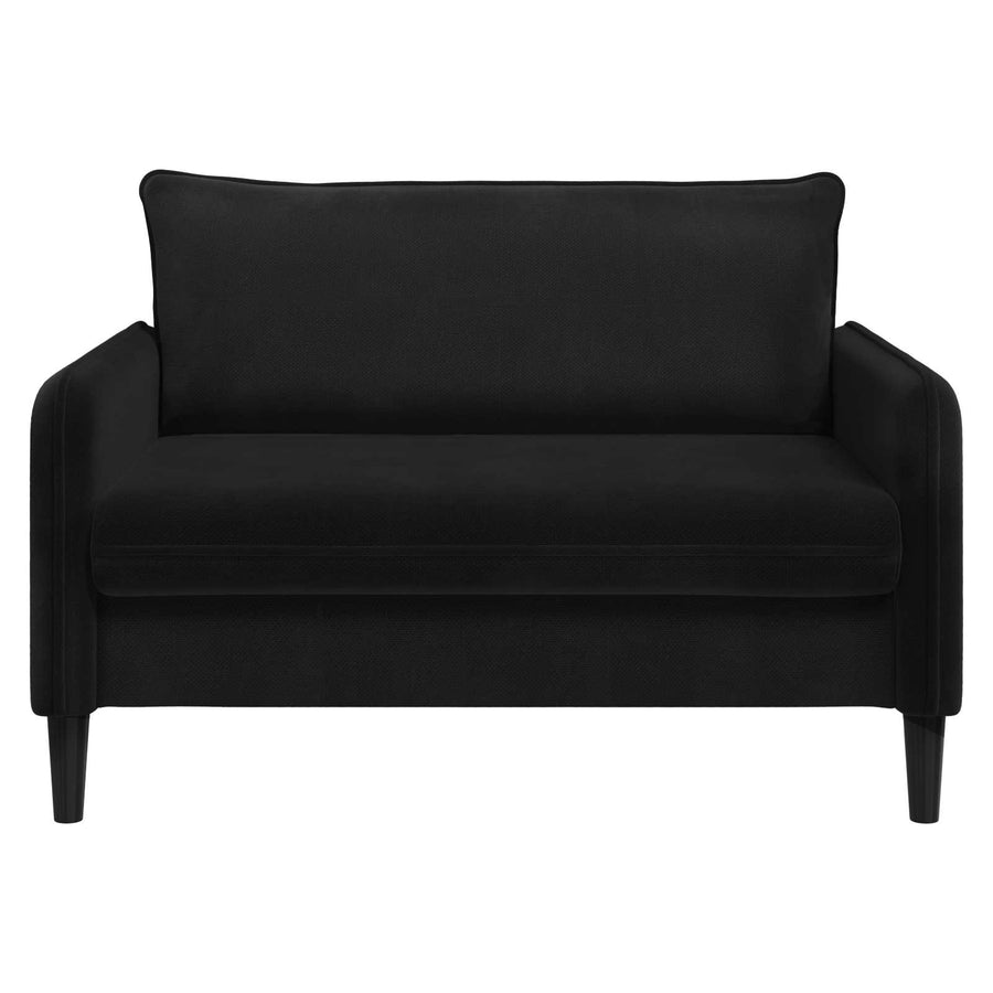 XXL fauteuil Zwart fluweel