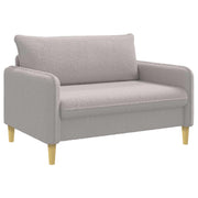 Fauteuil XXL lichtgrijs bouclé