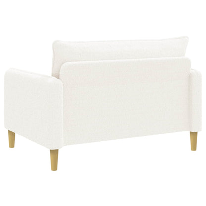XXL fauteuil Crèmekleurig Bouclé
