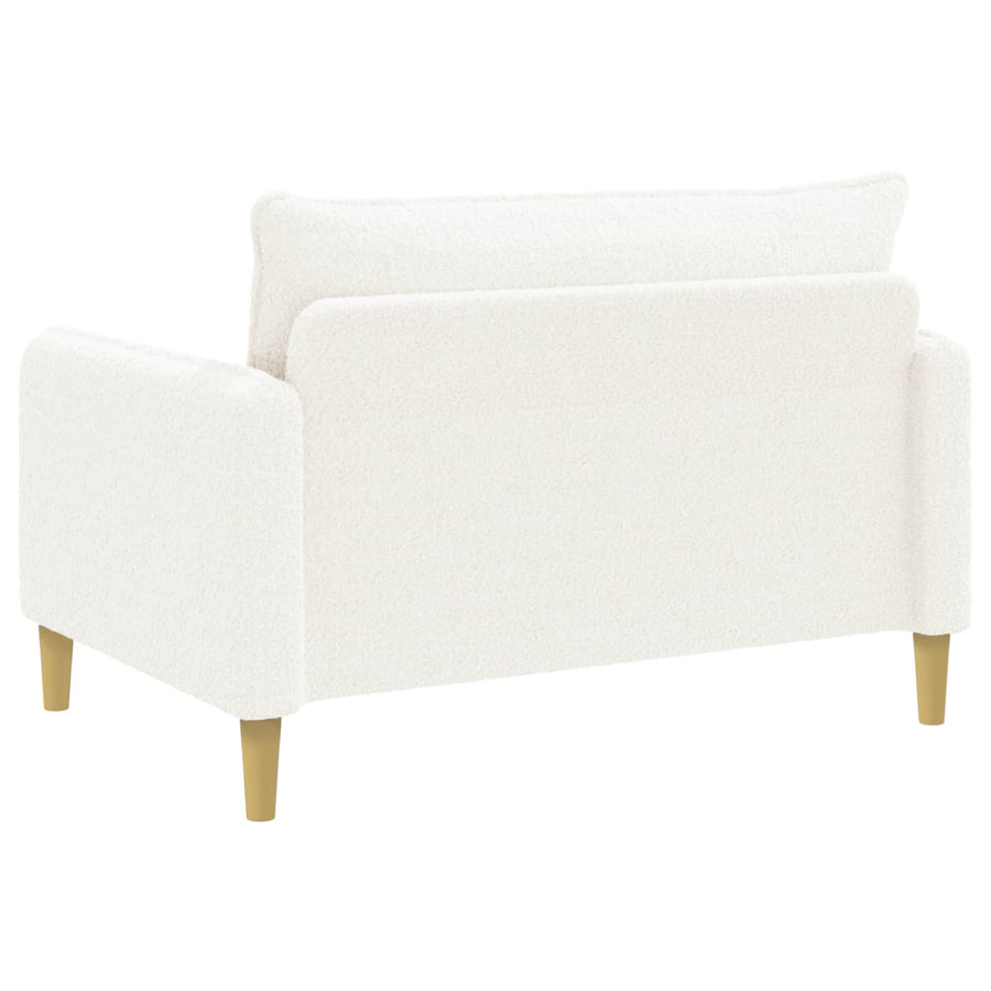 XXL fauteuil Crèmekleurig Bouclé