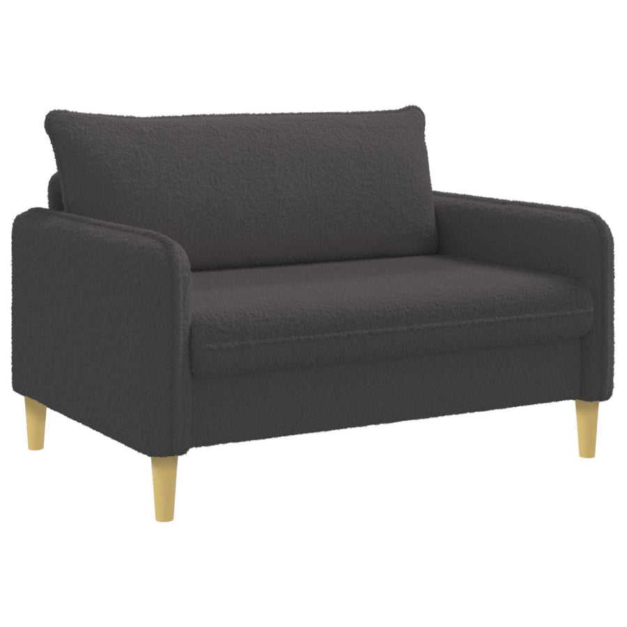 XXL fauteuil Donkergrijs Bouclé